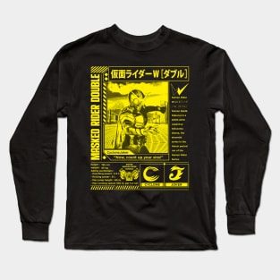 Kamen Rider double Long Sleeve T-Shirt